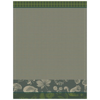 Essuie-mains en Coton, DANS LES BOIS LE JACQUARD FRANCAIS