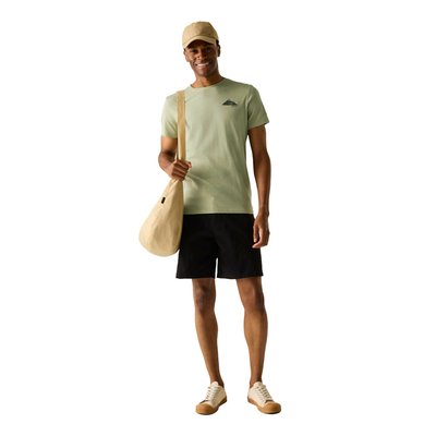 T-shirt motif/style lune et montagne BREEZED REGATTA