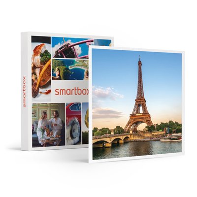City-tour de Paris, croisière sur la Seine et visite de la Tour Eiffel et du Louvre- SMARTBOX - Coffret Cadeau Multi-thèmes SMARTBOX