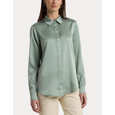 Chemise satinée manches longues JAMELKO LAUREN RALPH LAUREN