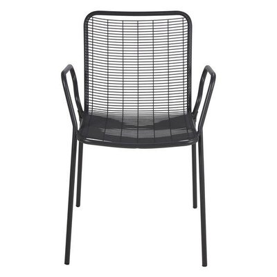 Chaise accoudoirs extérieur métal  ROMA ZAGO