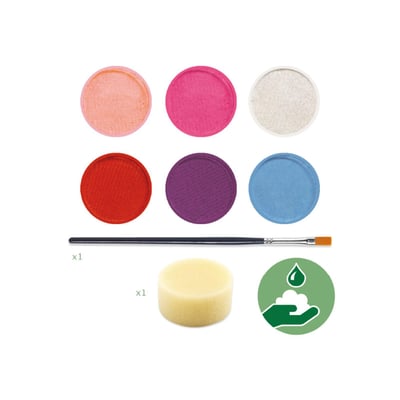 Palettes et accessoires - Palette 6 couleurs - Sweet DJECO