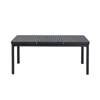 Table de jardin en aluminium gris foncé  KAÏA MADE IN MEUBLES 