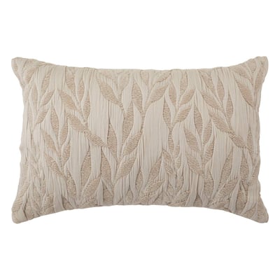 Coussin déhoussable en gaze de coton jacquard LEHTO ATMOSPHERA