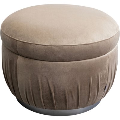 Repose-pieds en velours, NUBE KARE DESIGN