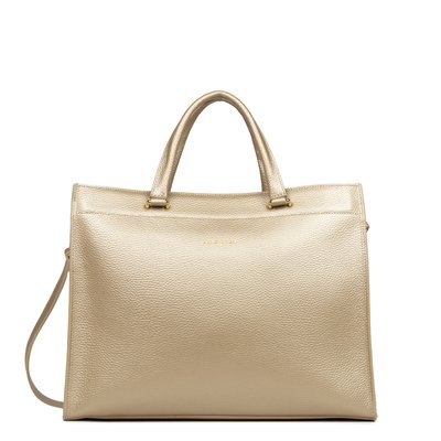 Grand sac cabas épaule, Made in France FOULONNÉ DOUBLE LANCASTER
