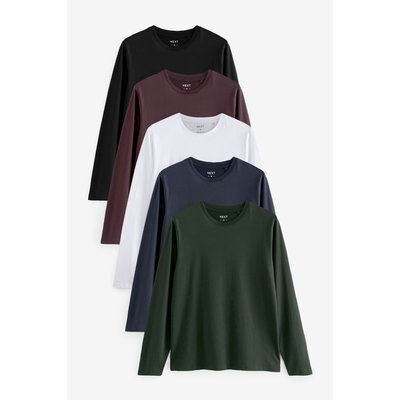 T-Shirts à manches longues, lot de 5 NEXT