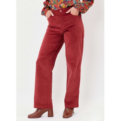 Pantalon large imprimé velours stretch SKADI LA FIANCÉE