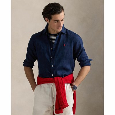 Chemise ajustée en lin POLO RALPH LAUREN