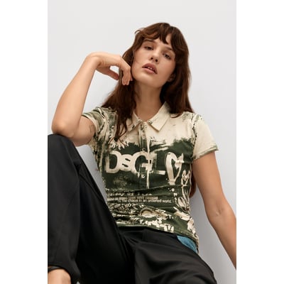 Polo imprimé DESIGUAL