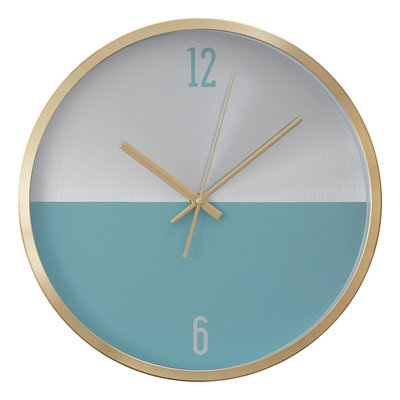 30cm Pink and Gold Wall Clock SO'HOME