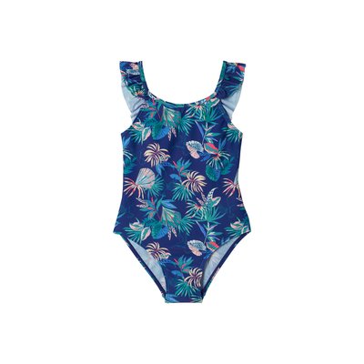 Maillot de bain 1 pièce imprimé tropical VERTBAUDET