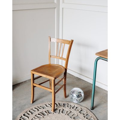 Paire de chaises bistrot Claude N°182 - Bon état DEBONGOUT