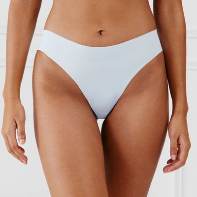 Culotte en microfibre et dentelle écru GUEPARIZ UNDIZ