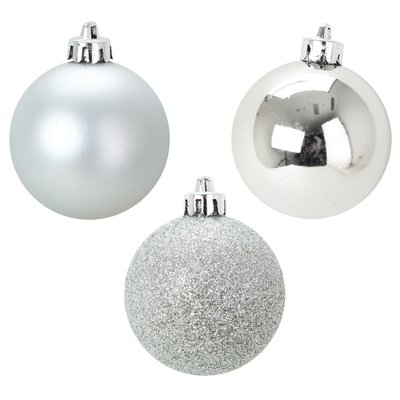 Set de 12 boules de noel DOUCEUR D'INTÉRIEUR