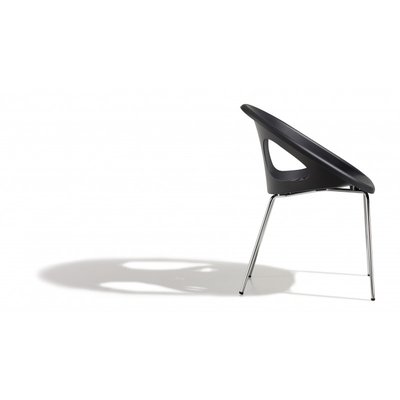 Chaise design DROP pieds chromés SCAB DESIGN