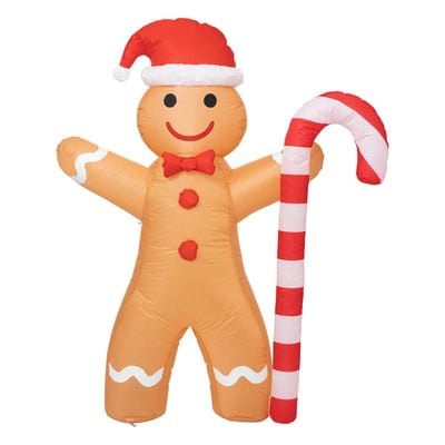 Pain d'épice gonflable H140 cm FEERIC LIGHTS & CHRISTMAS