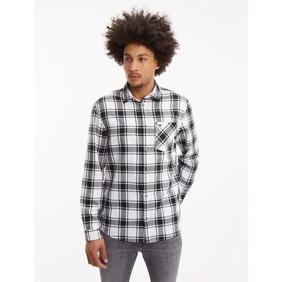 Chemise slim en flanelle à carreaux TOMMY JEANS