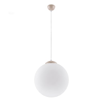 Suspension Acier Taupe E27 1 Ugo EDEN