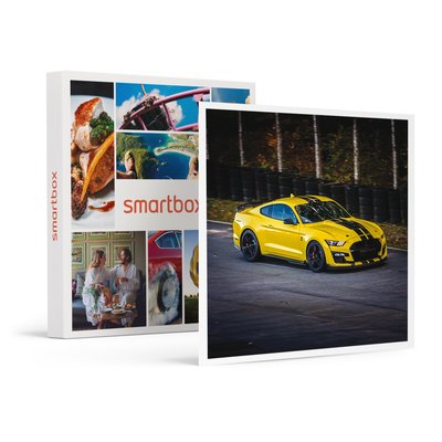 Stage de pilotage : 3 tours sur le circuit de Haute Saintonge en Ford Mustang Shelby GT500 - SMARTBOX - Coffret Cadeau Sport et Aventure SMARTBOX