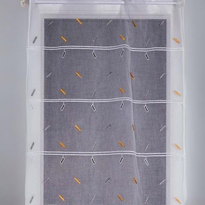 Modulable brodée à motifs géométriques HOME MAISON
