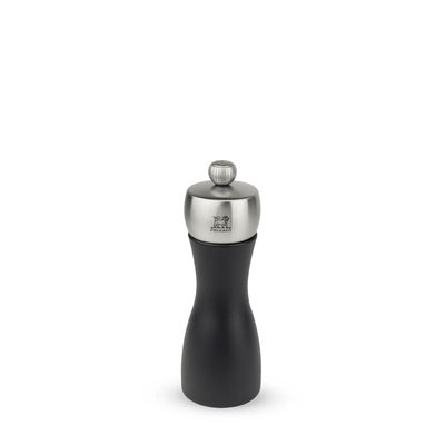 Moulin à poivre manuel en bois et inox couleur noir 15 cm Fidji PEUGEOT