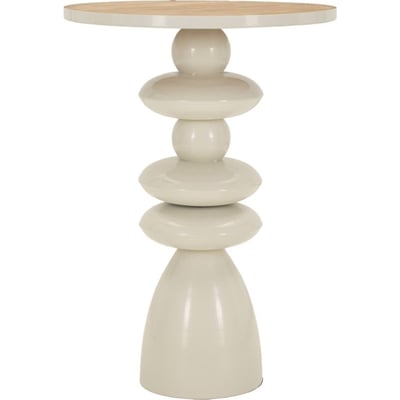 Table d'appoint ronde au piètement sculptural RECOLLECTION