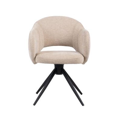 Chaise pivotante tissu ZAGO