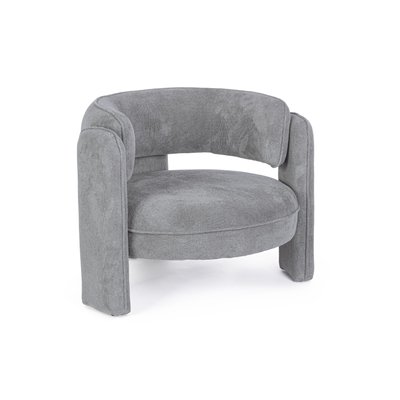 Fauteuil design arrondi en tissu - AUBIN HELLIN, DEPUIS 1862