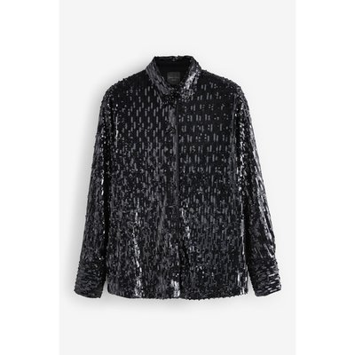 Chemise boutonnée à sequins NEXT