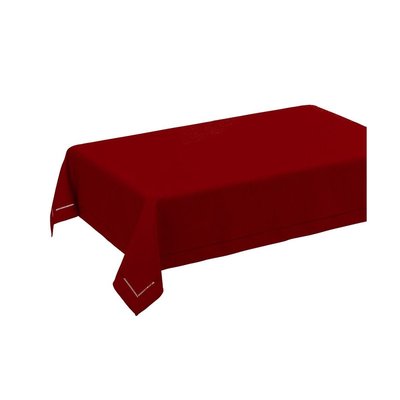 Nappe Rectangulaire Rouge Bordeaux - 210x150cm WADIGA