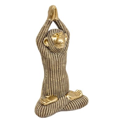 Statue singe yoga ATMOSPHERA
