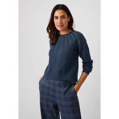 Pull maille ajourée et strass Thermolactyl DAMART