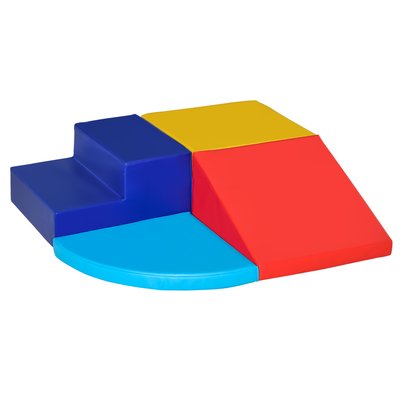 4 blocs de construction en mousse XL - modules de motricité EPE PU HOMCOM