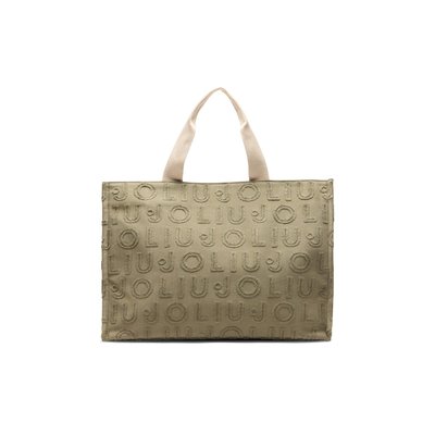 Sac jacquard avec logo LIU JO