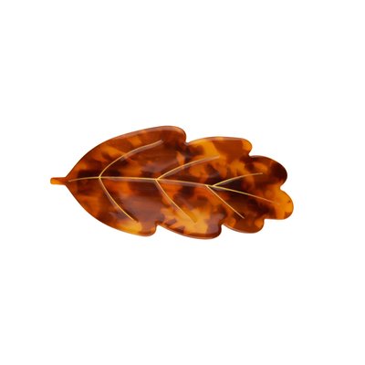 French Barrette FEUILLE COUCOU SUZETTE