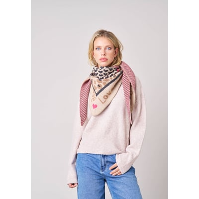 Echarpe femme imprimé animalier ESTELLE DEELUXE