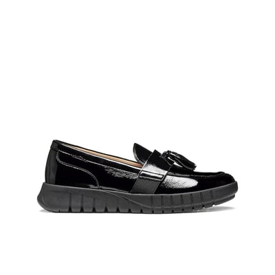 Mocassins compensés vernis, FLEXTRIDE GEOX