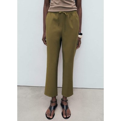 Pantalon fluide cordon MANGO
