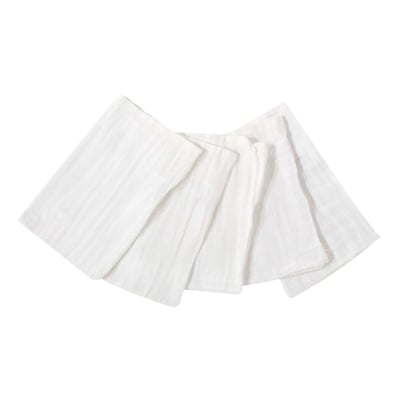 5 gants de toilette bébé TROIS KILOS SEPT