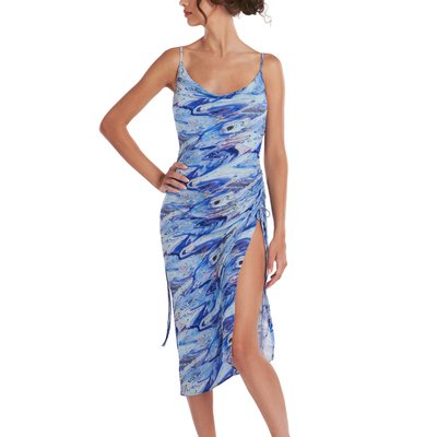 Robe estivale mi-longue à fines bretelles Indonesia LISCA