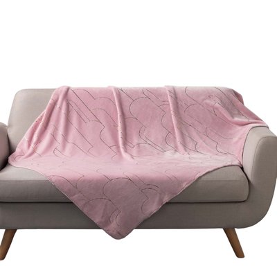 Plaid polyester Domea DOUCEUR D'INTÉRIEUR