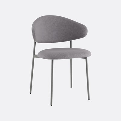 Стул с обивкой из велюра SO'HOME