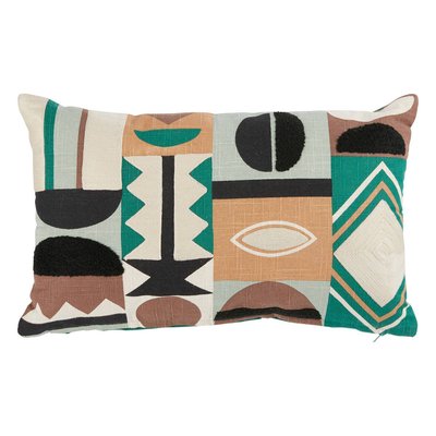 Coussin brodé MALAKITE ATMOSPHERA