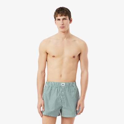 Lot de 3 caleçons coton étiquette tissée LACOSTE