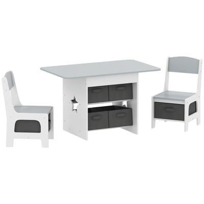 Ensemble table et chaises pour enfants MDF AIYAPLAY