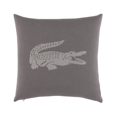 Housse de coussin en coton, L REFLET LACOSTE HOME