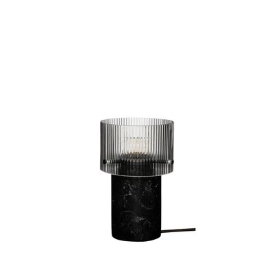 Lampe de table en verre et marbre REVOLVE HUBSCH