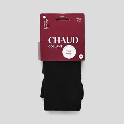 Collants en modal et soie MONOPRIX