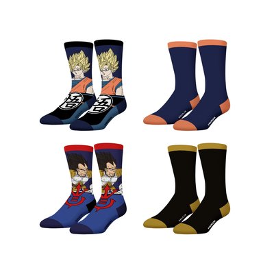 Lot de 4 Chaussette Dragon Ball Z FREEGUN